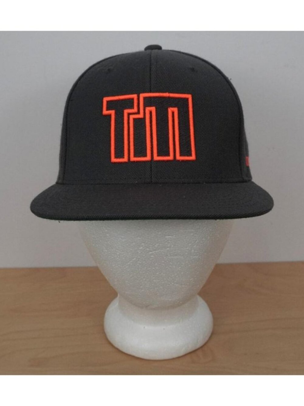 Toby Mac Gray Orange Snapback Wool Blend Baseball Hat Cap